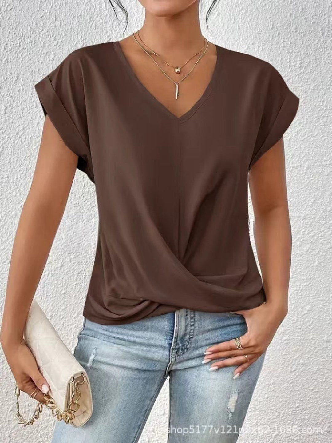 Chloe | Women's V-Neck T-Shirt