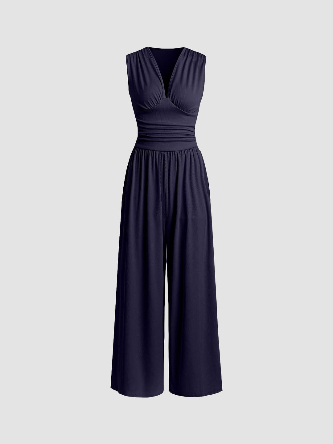 Vocette | Elegant Sleeveless Wide-Leg Jumpsuit