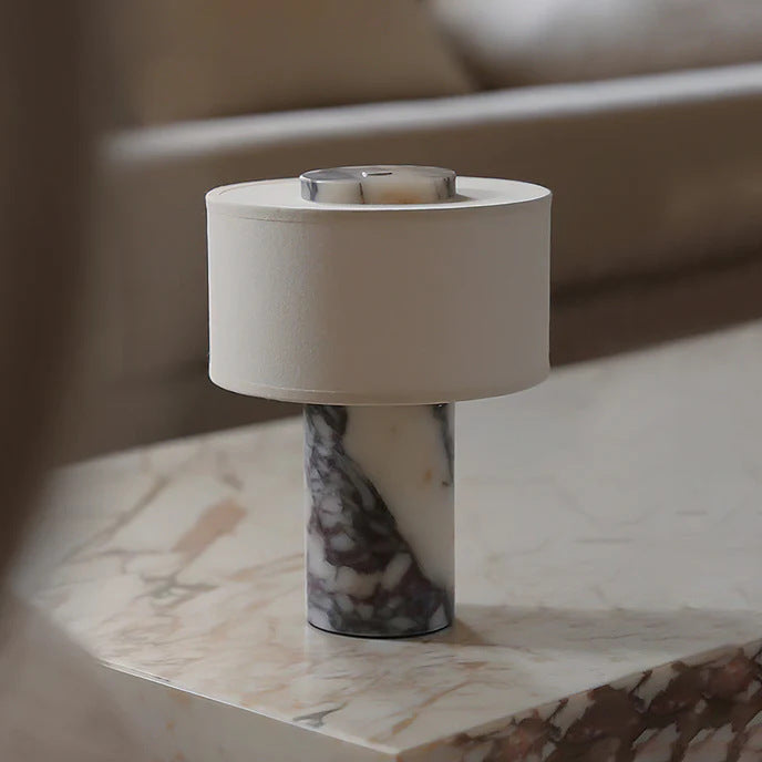 Marble Base Premium Fabric Luxury Table Lamp | Buy 1 Get 1 Free