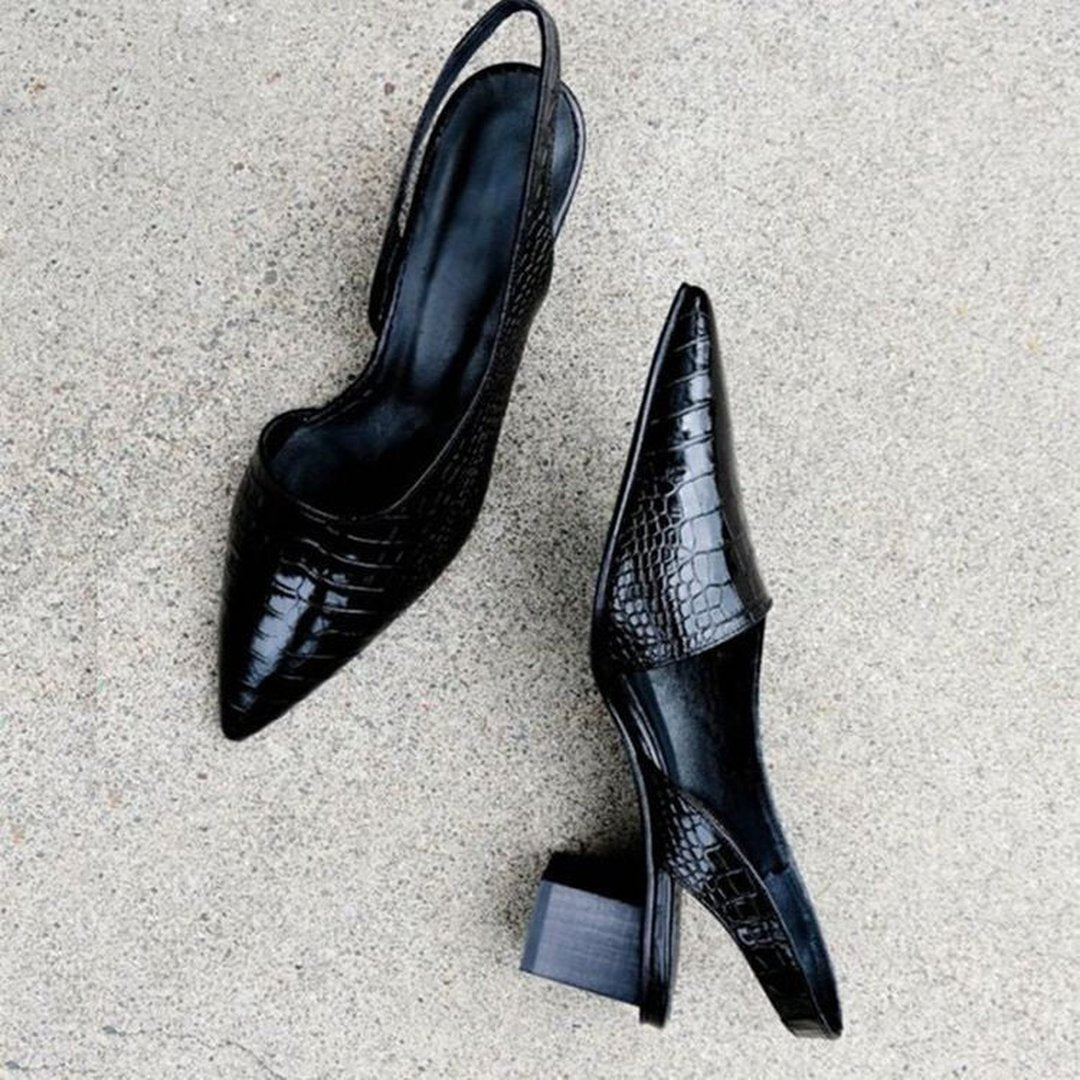 Dorita | Wide Toe Heeled Shoes