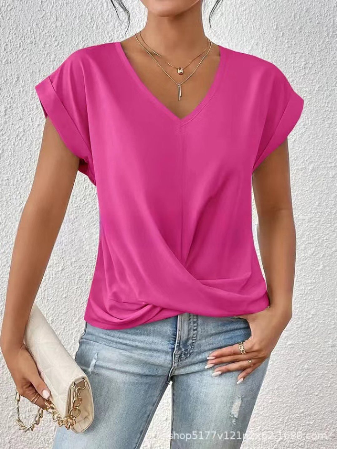 Chloe | Women's V-Neck T-Shirt