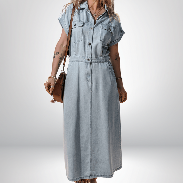 Thora | Denim Dress