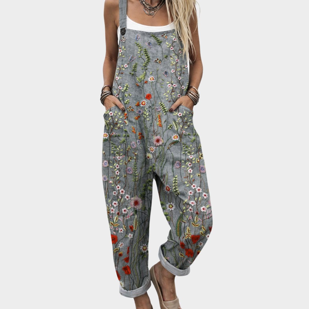 Lynnette | Printed Overalls