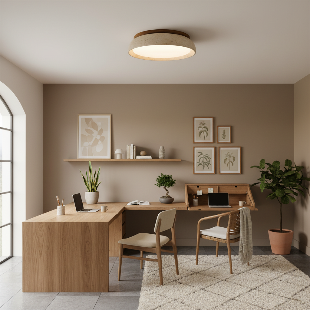 Piedra Travertine Ceiling Light | Buy 1 Get 1 Free