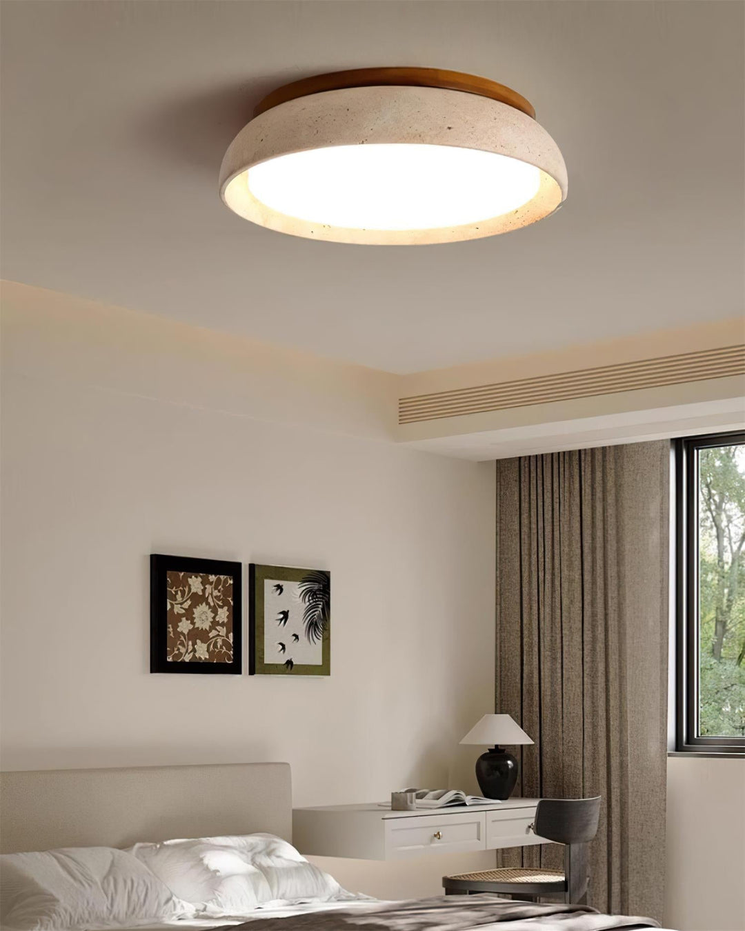 Piedra Travertine Ceiling Light | Buy 1 Get 1 Free