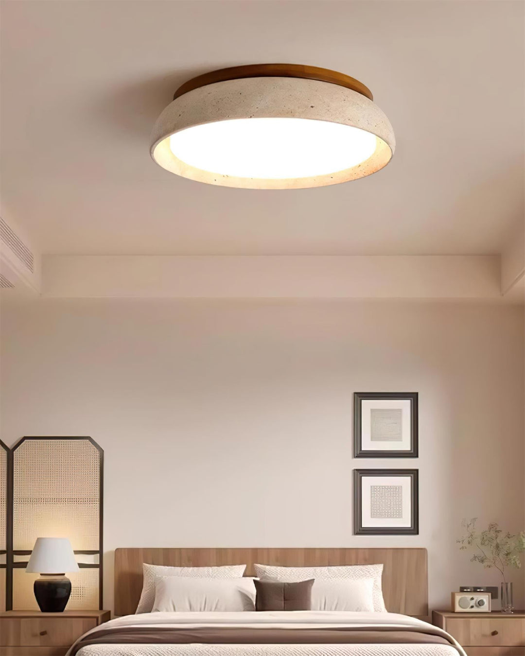 Piedra Travertine Ceiling Light | Buy 1 Get 1 Free