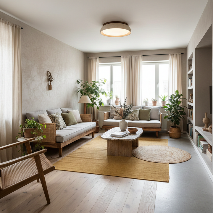 Piedra Travertine Ceiling Light | Buy 1 Get 1 Free