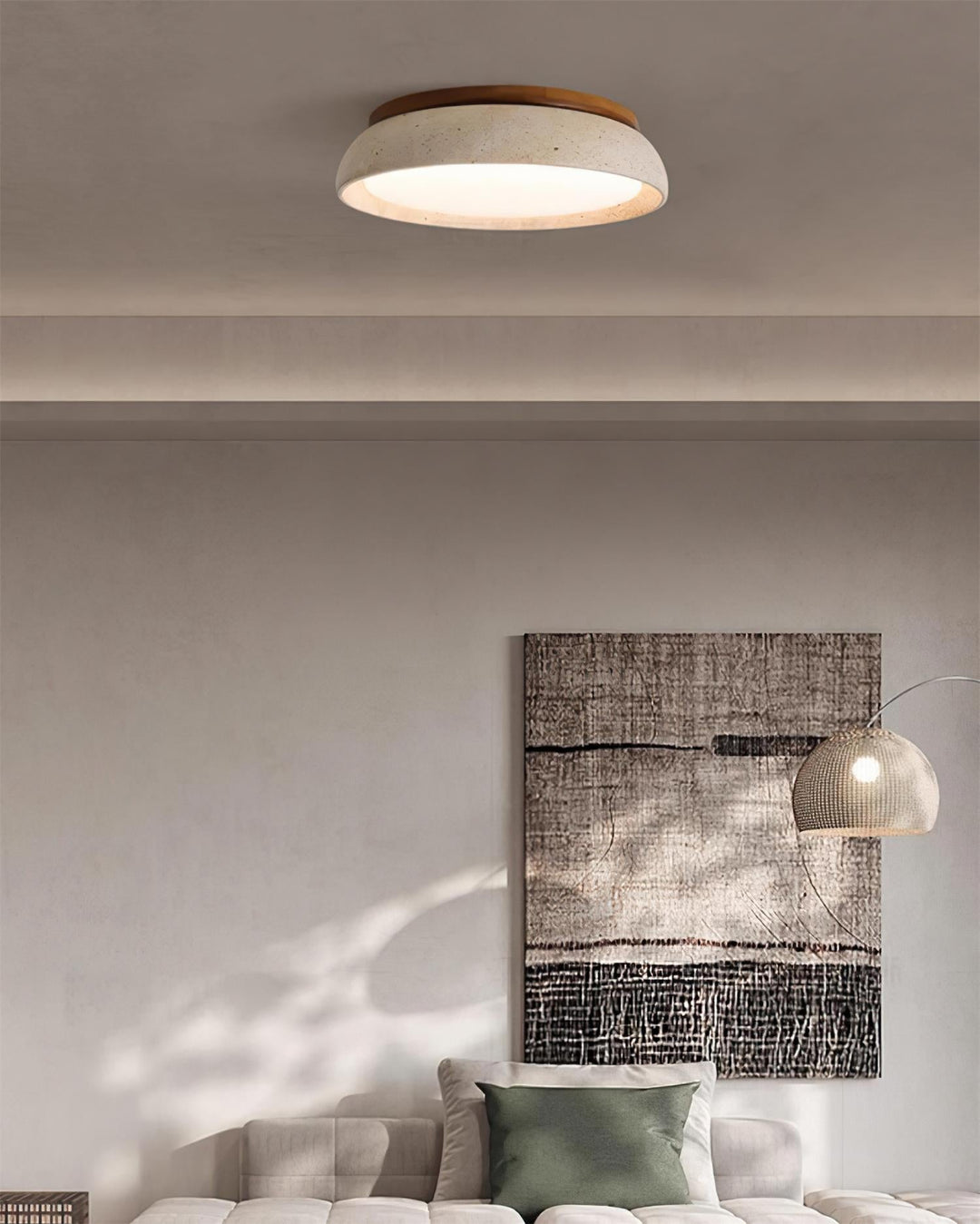 Piedra Travertine Ceiling Light | Buy 1 Get 1 Free