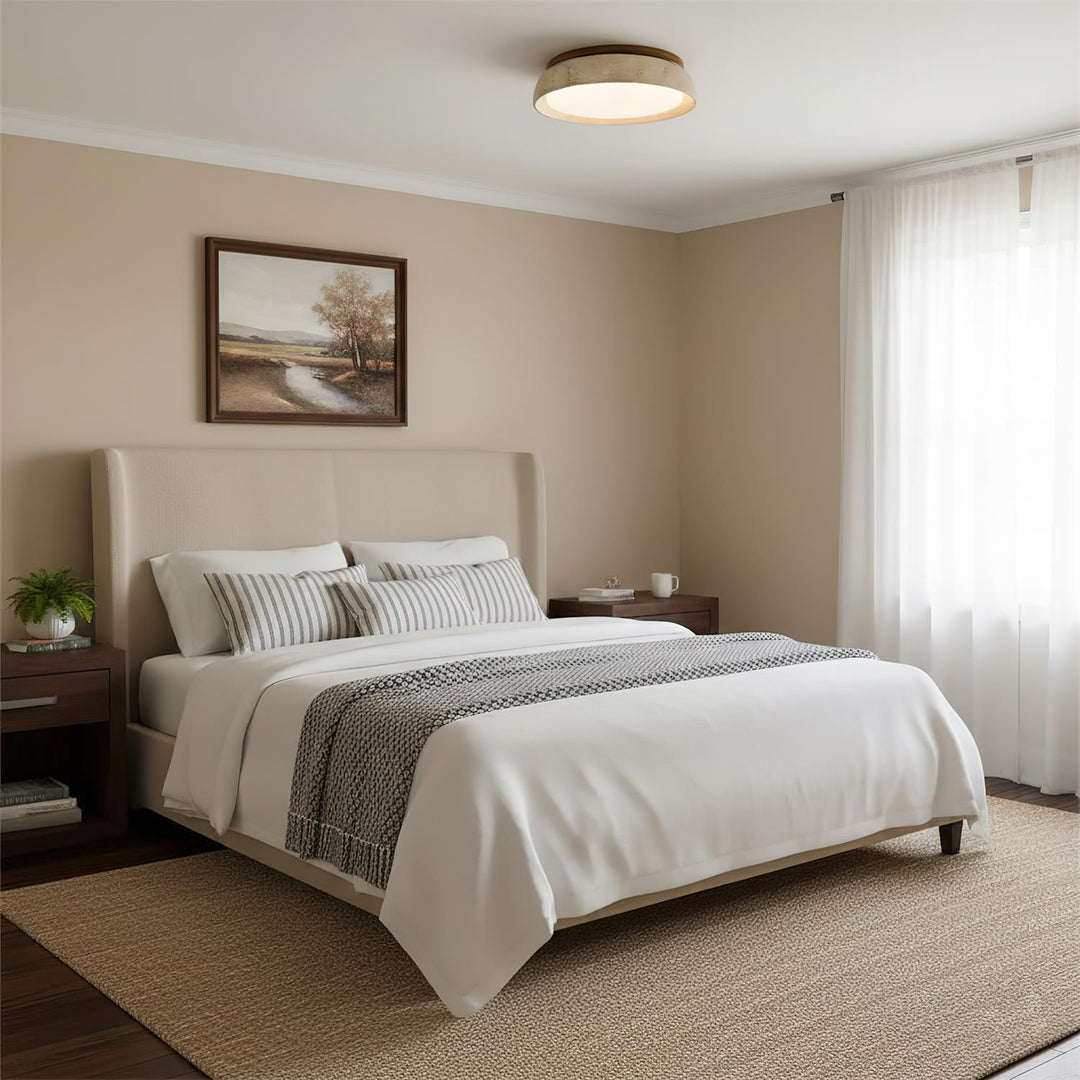 Piedra Travertine Ceiling Light | Buy 1 Get 1 Free