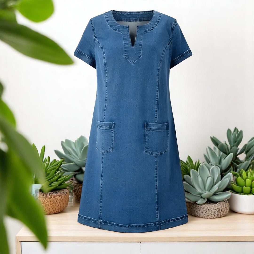 Agot | Soft Denim Dress