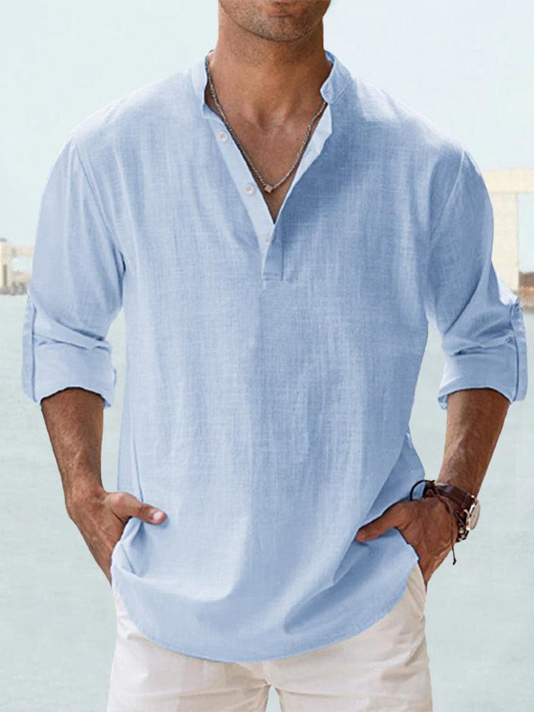 Philip | Breathable Linen Shirt