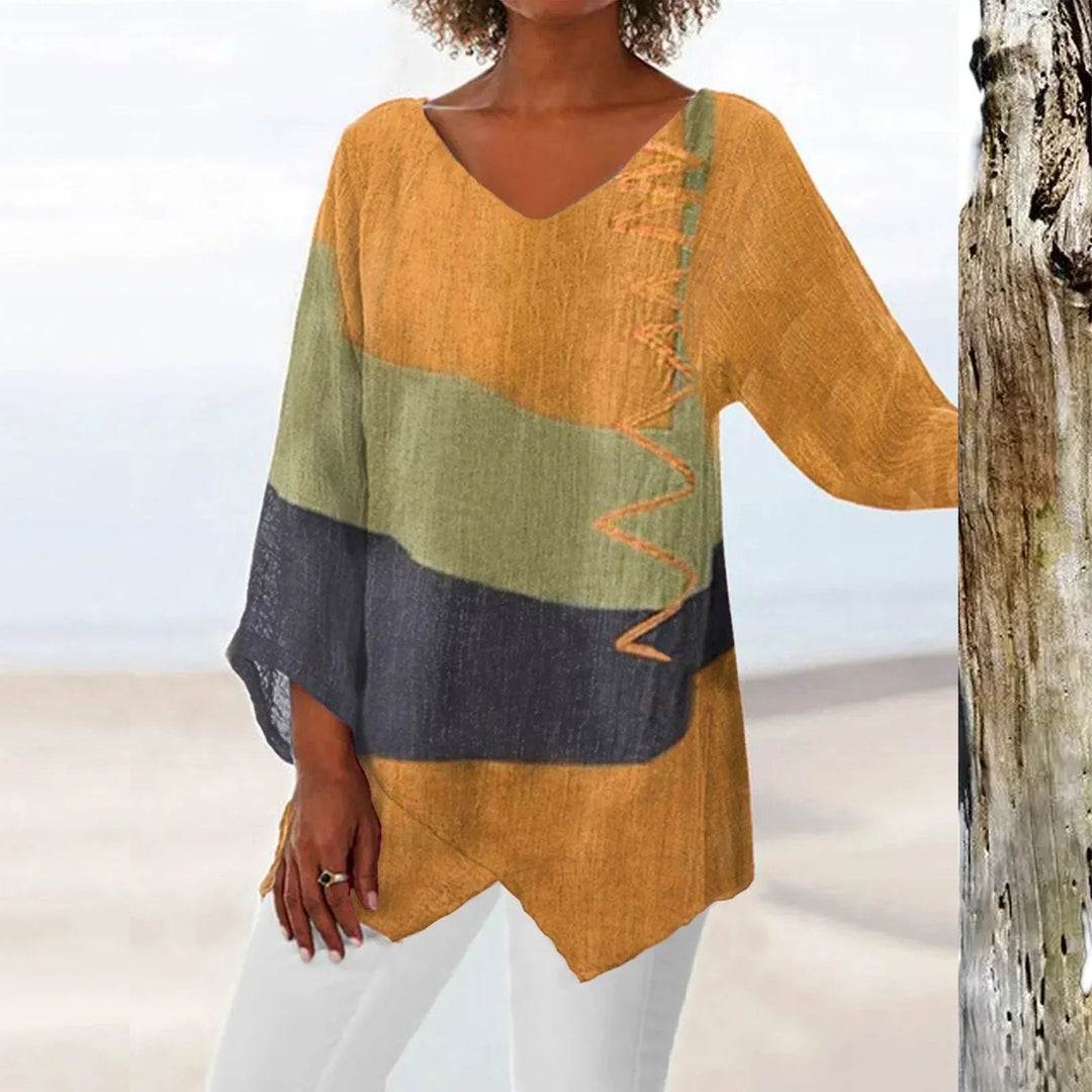 Dona | Loose-Fit Long-Sleeved Top