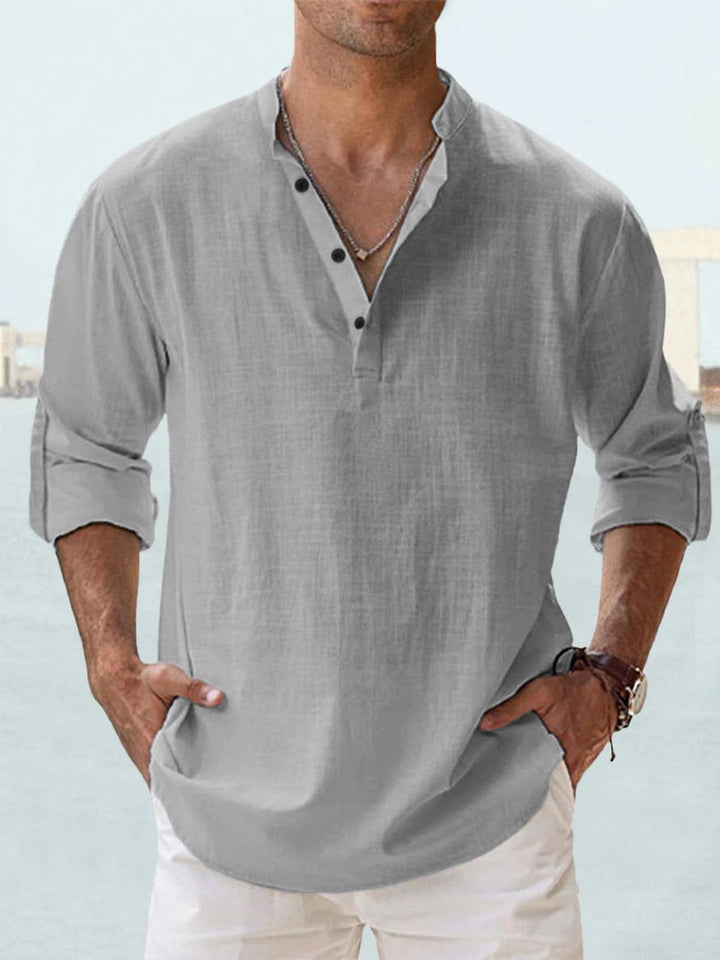 Philip | Breathable Linen Shirt