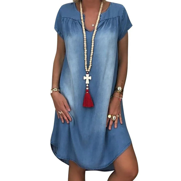 Runa | Casual Summer Denim Dress