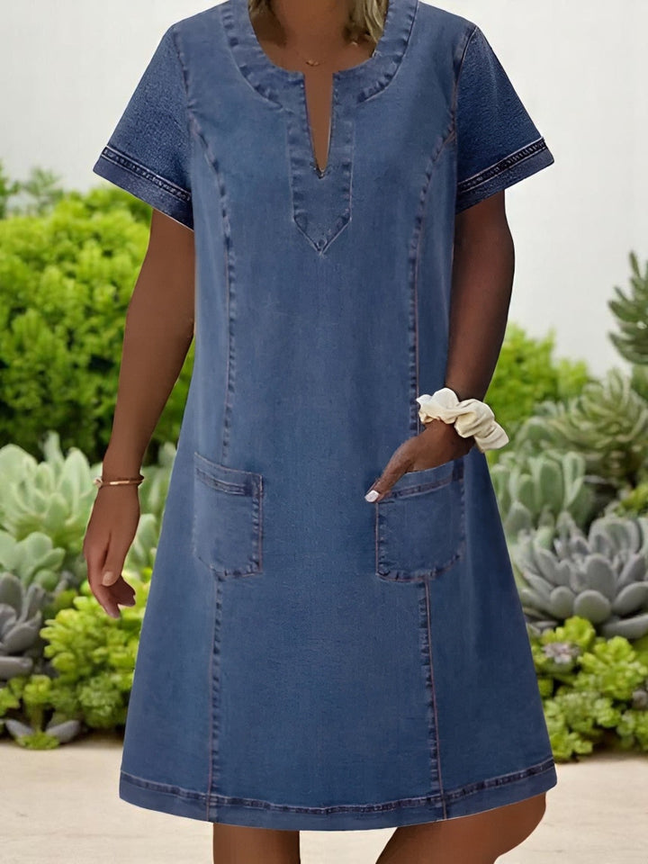 Agot | Soft Denim Dress