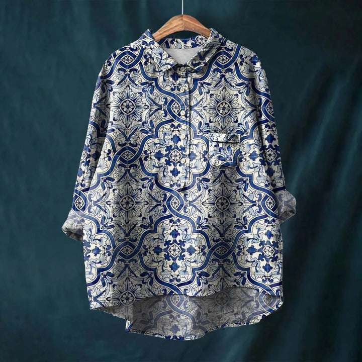 Pippa | Elegant Floral Shirt