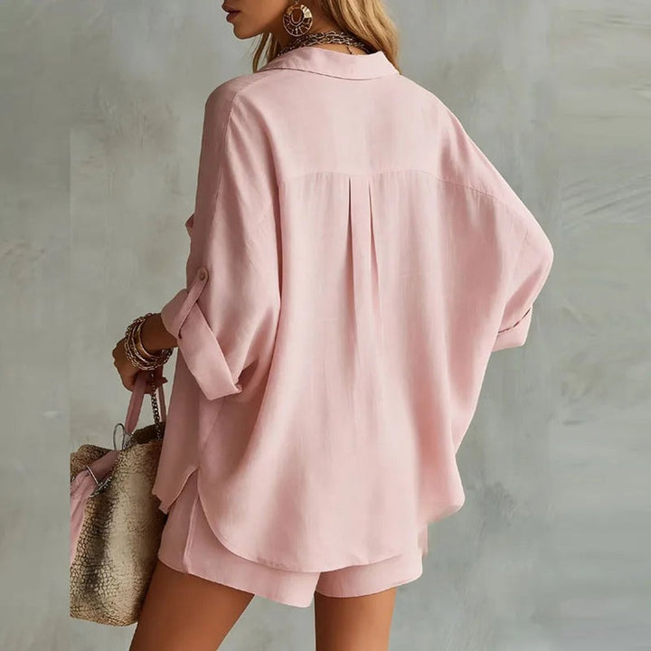 Lindsey | Summer Linen Matching Set