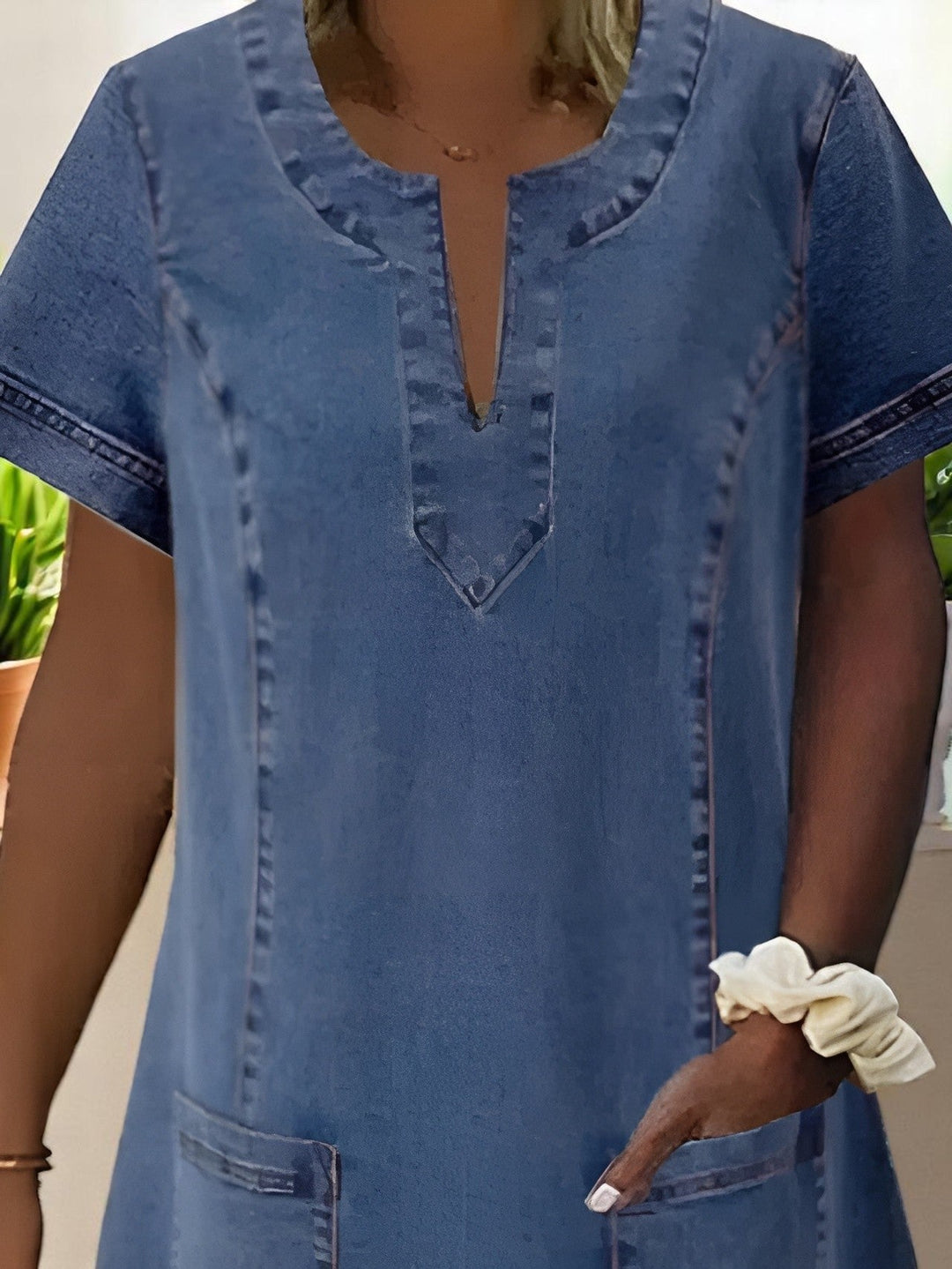 Agot | Soft Denim Dress