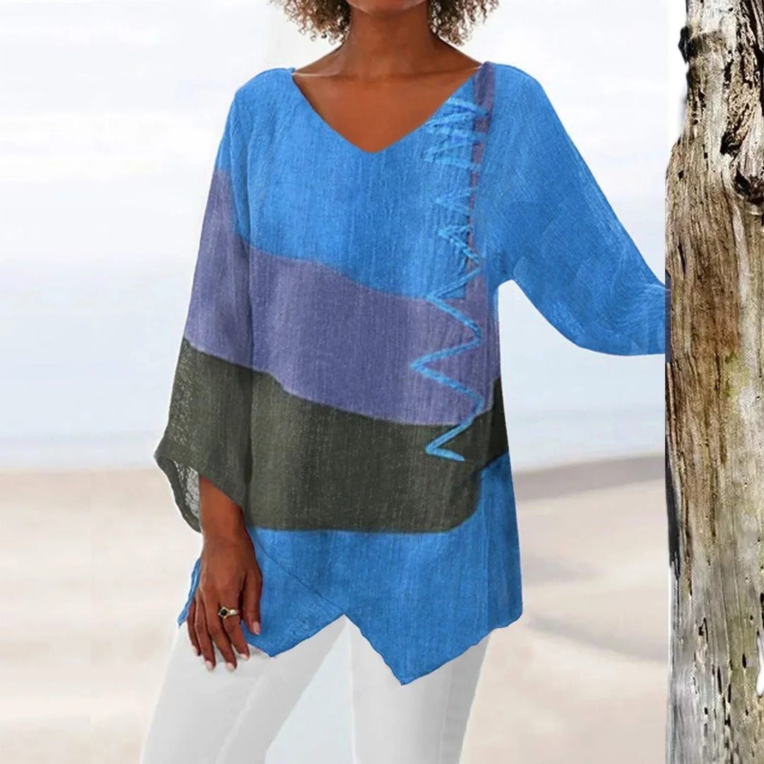 Dona | Loose-Fit Long-Sleeved Top