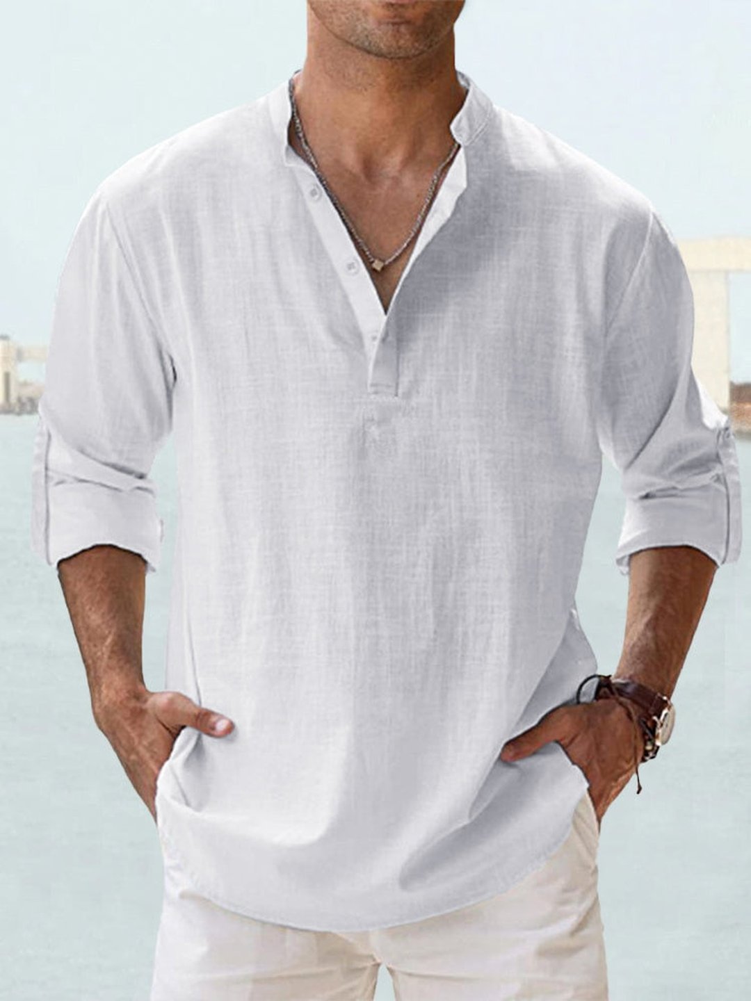 Philip | Breathable Linen Shirt