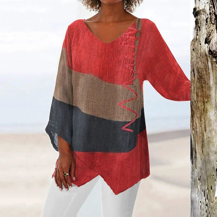 Dona | Loose-Fit Long-Sleeved Top