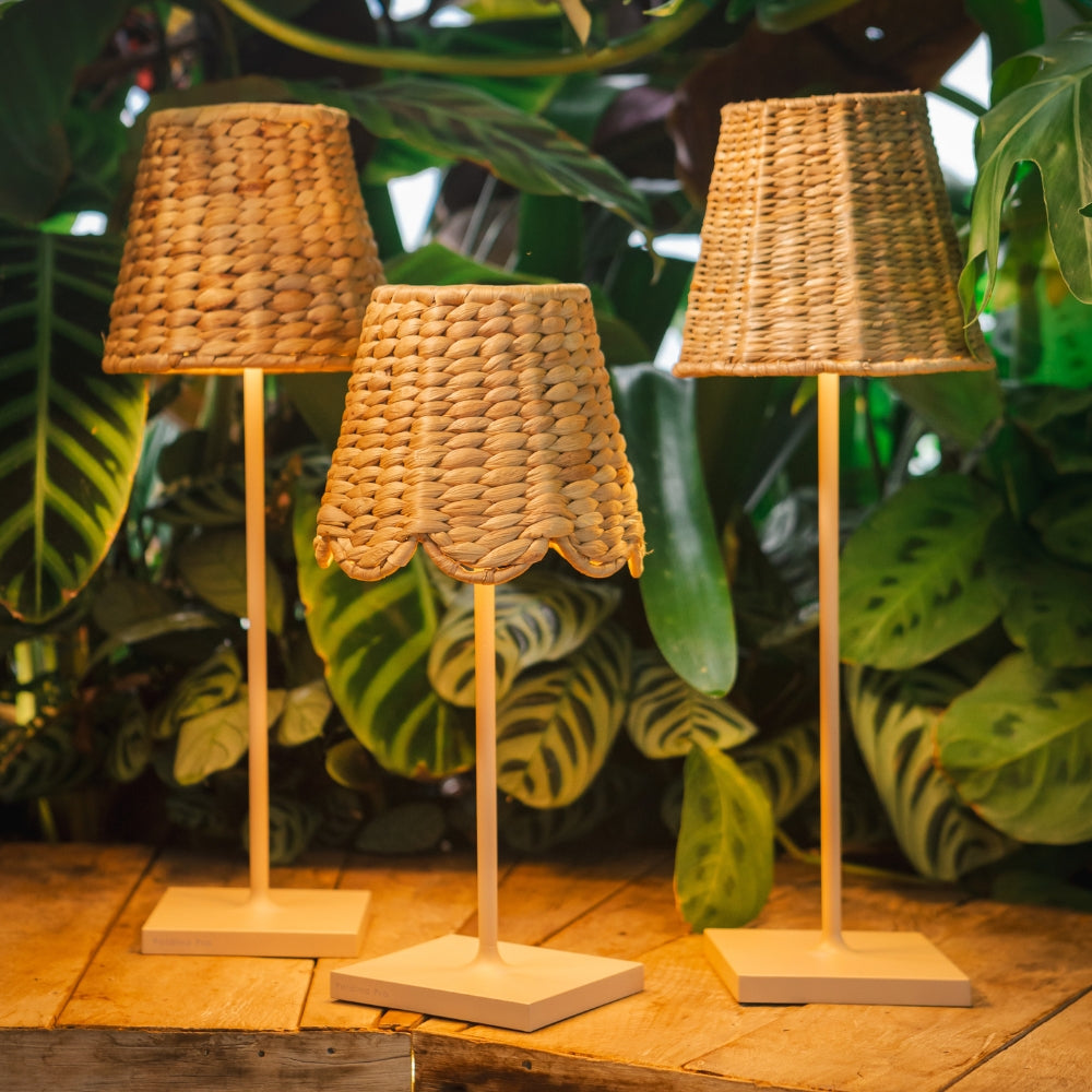 Empire Seaglass Weave Lampshade