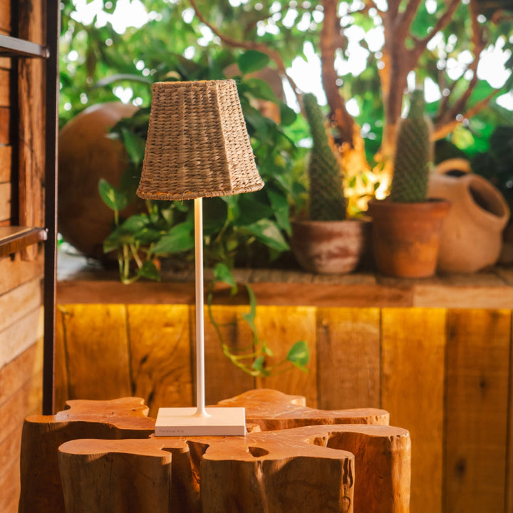 Empire Seaglass Weave Lampshade