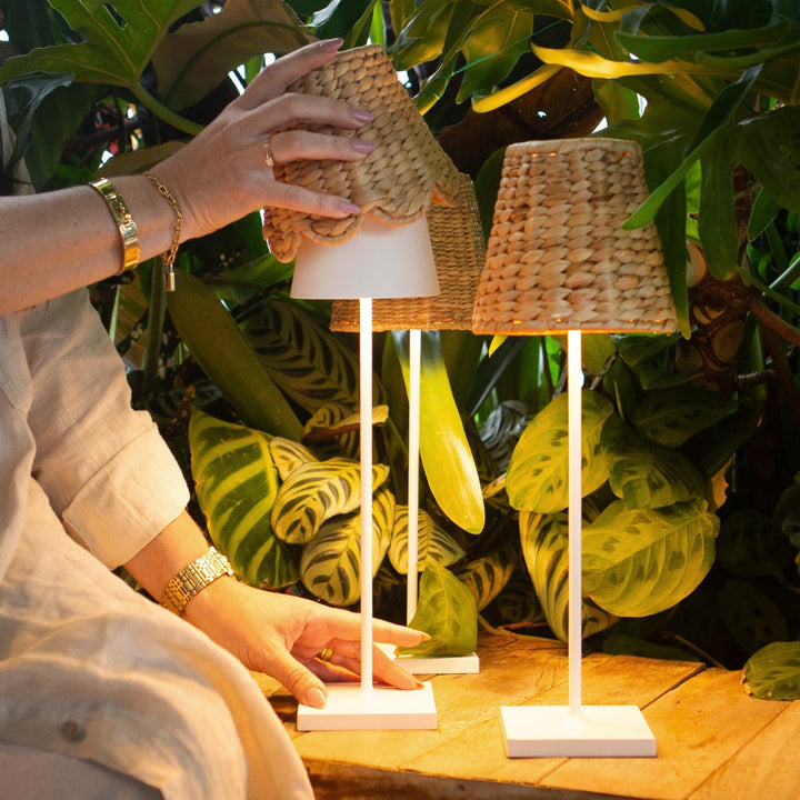 Empire Water Hyacinth Weave Lampshade