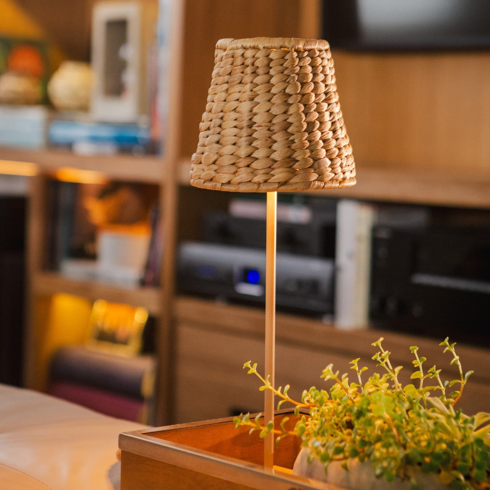 Empire Water Hyacinth Weave Lampshade