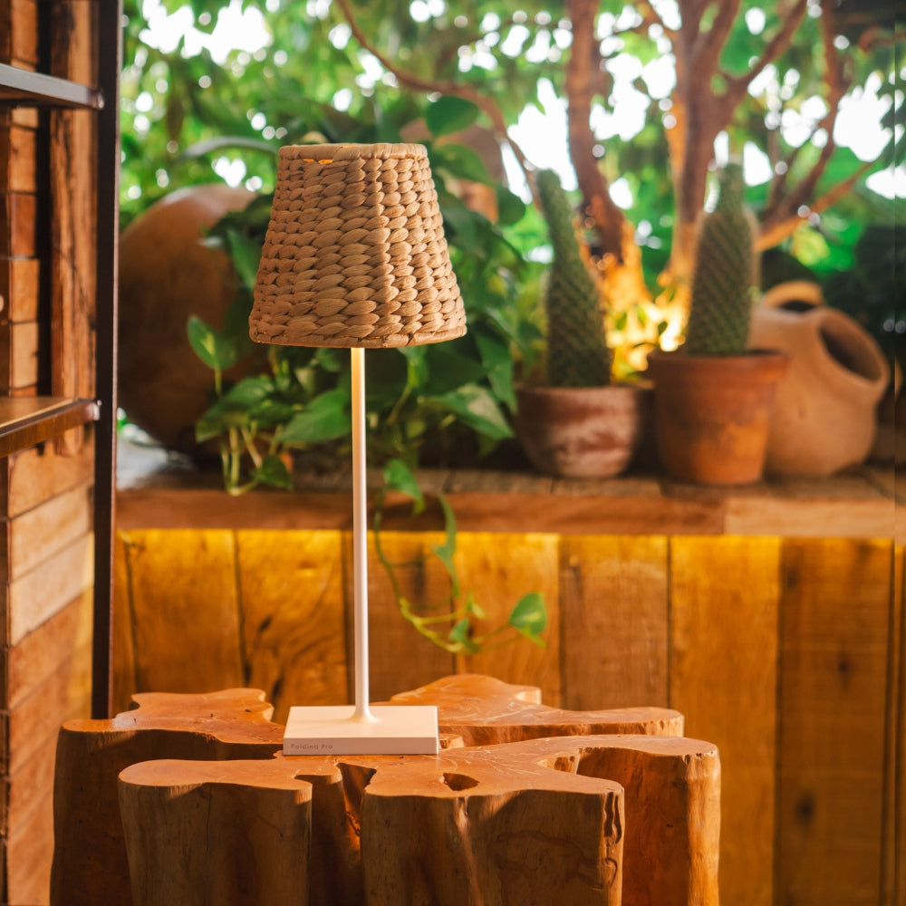 Empire Water Hyacinth Weave Lampshade