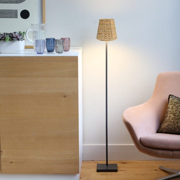 Empire Seaglass Weave Lampshade