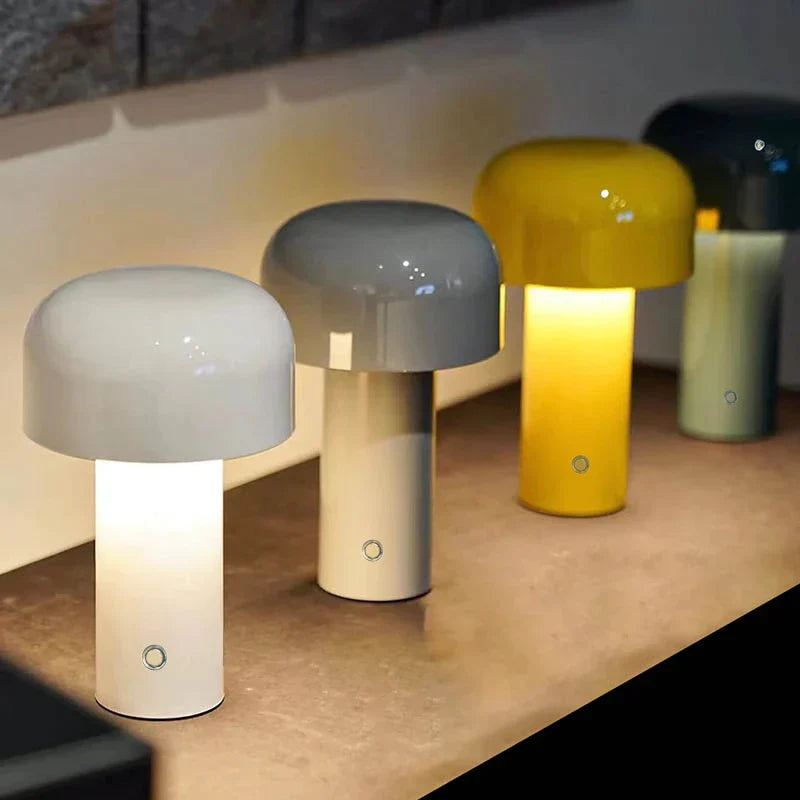 Rome - Wireless Mushroom Table Lamp
