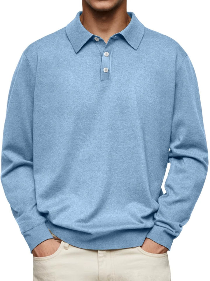 Trevor | Long-Sleeve Polo Shirt
