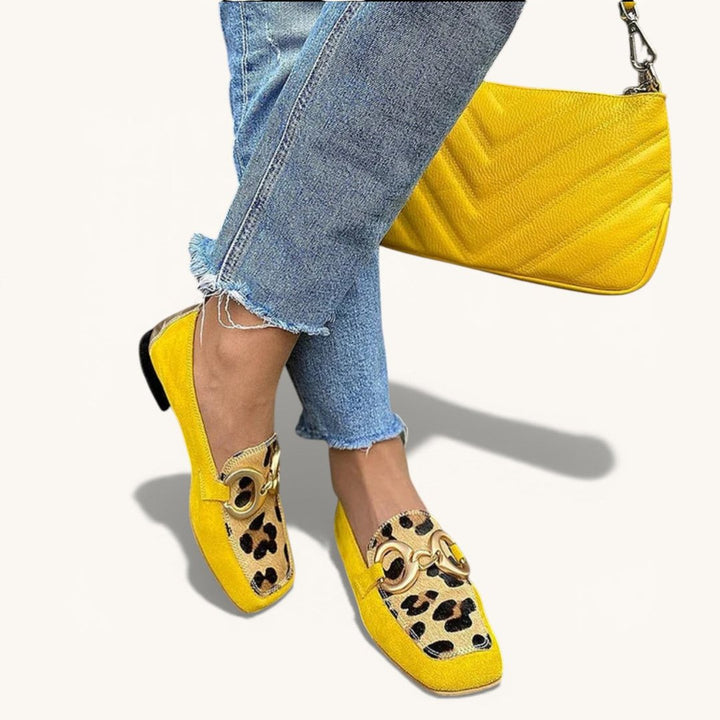 Karla | Animal Print Loafers