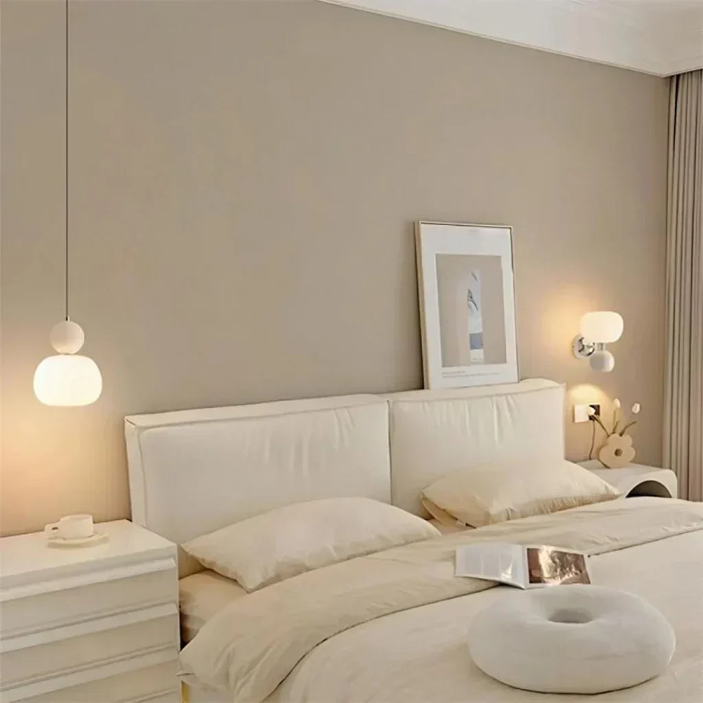 Deco Green Cream Color Art Deco Pendant Light | Buy 1 Get 1 Free