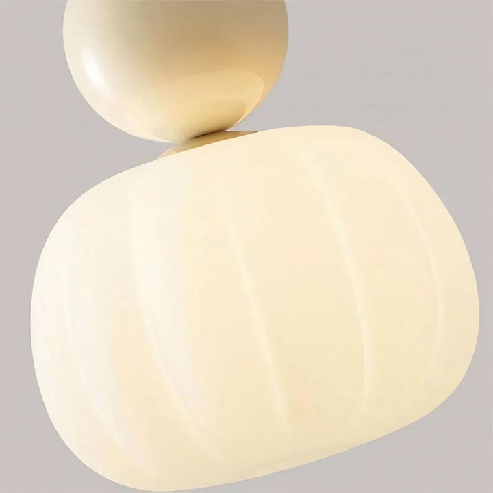 Deco Green Cream Color Art Deco Pendant Light | Buy 1 Get 1 Free
