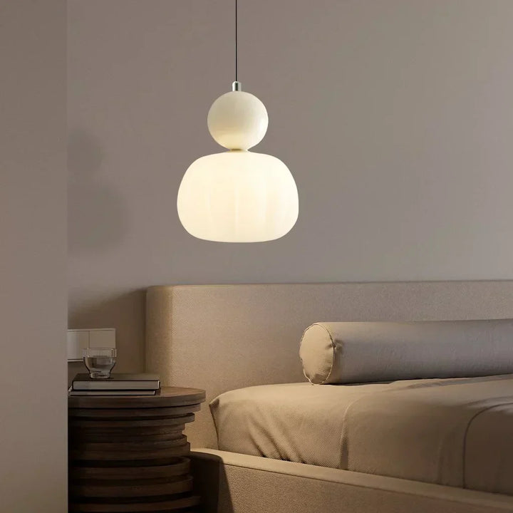 Deco Green Cream Color Art Deco Pendant Light | Buy 1 Get 1 Free