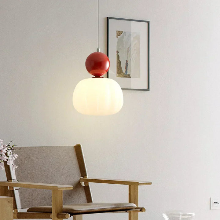 Deco Green Cream Color Art Deco Pendant Light | Buy 1 Get 1 Free