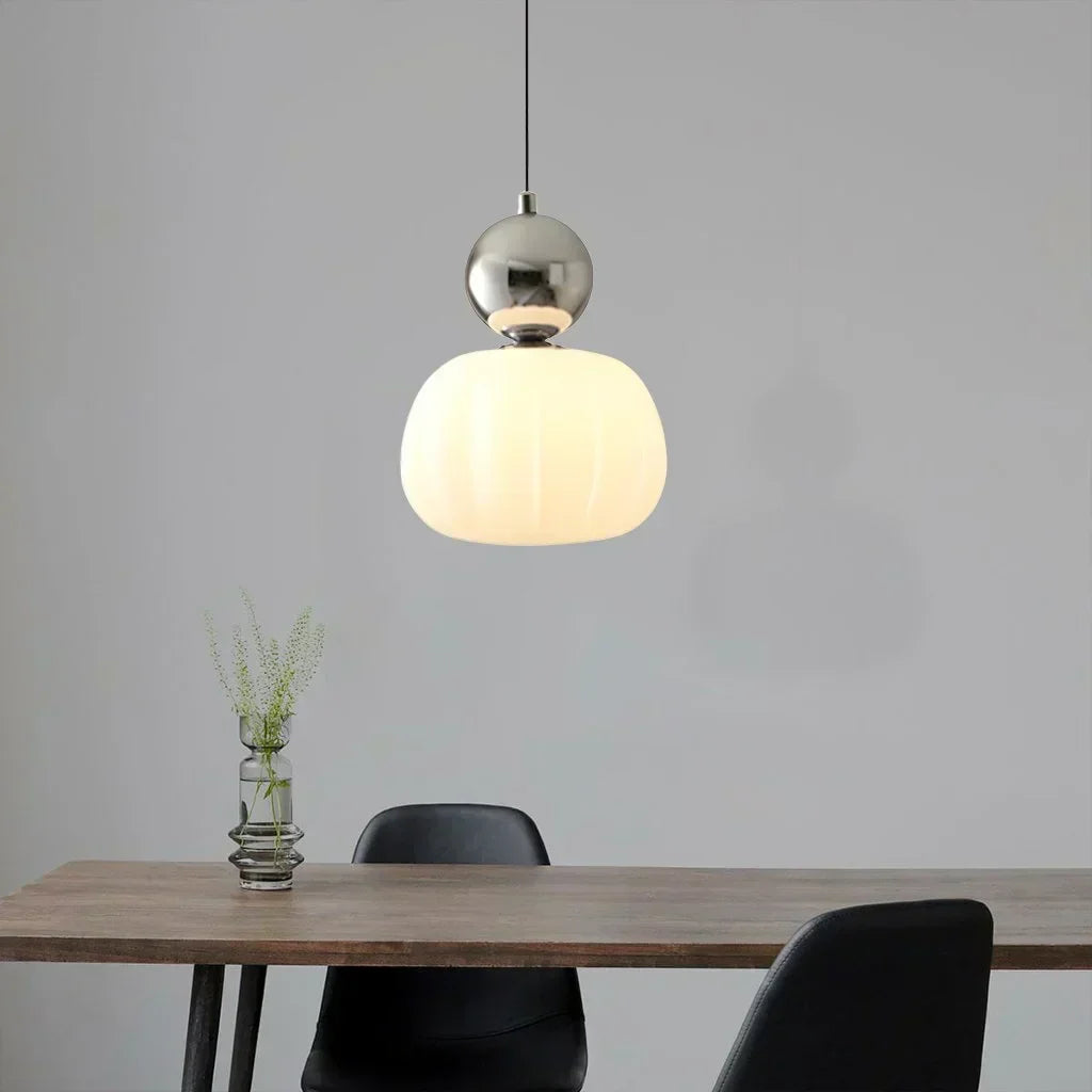 Deco Green Cream Color Art Deco Pendant Light | Buy 1 Get 1 Free