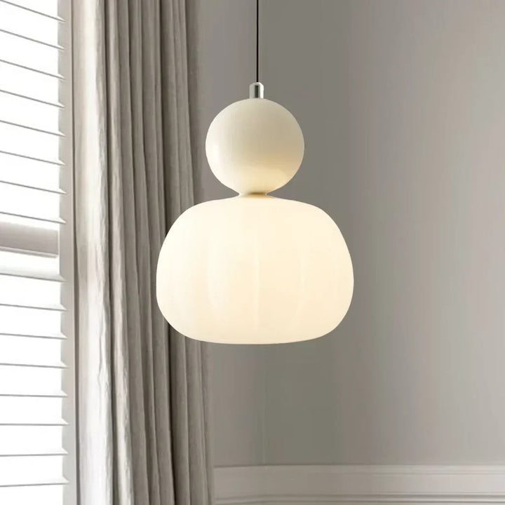 Deco Green Cream Color Art Deco Pendant Light | Buy 1 Get 1 Free