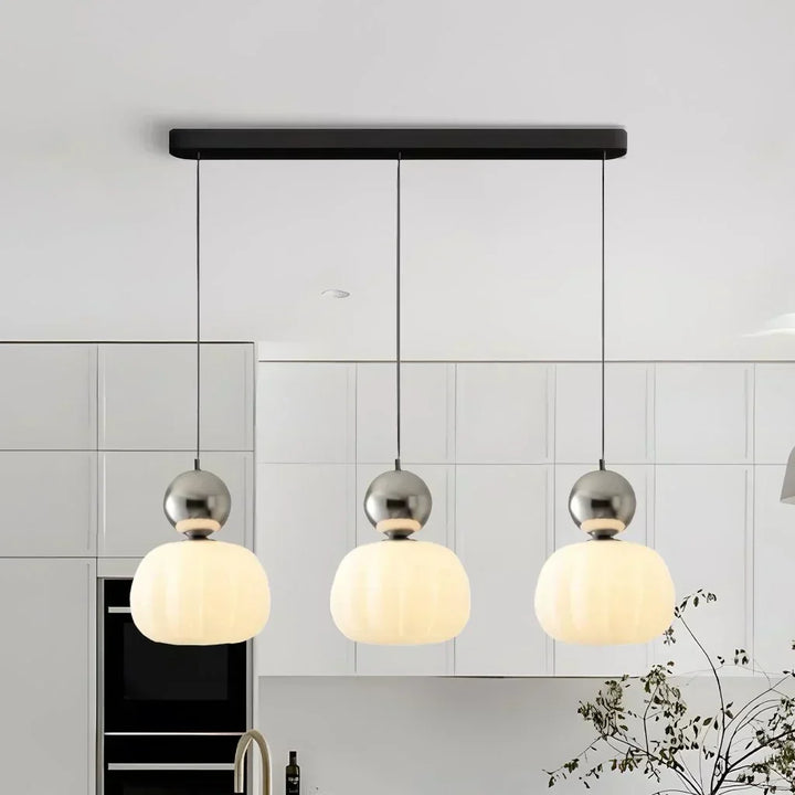 Deco Green Cream Color Art Deco Pendant Light | Buy 1 Get 1 Free