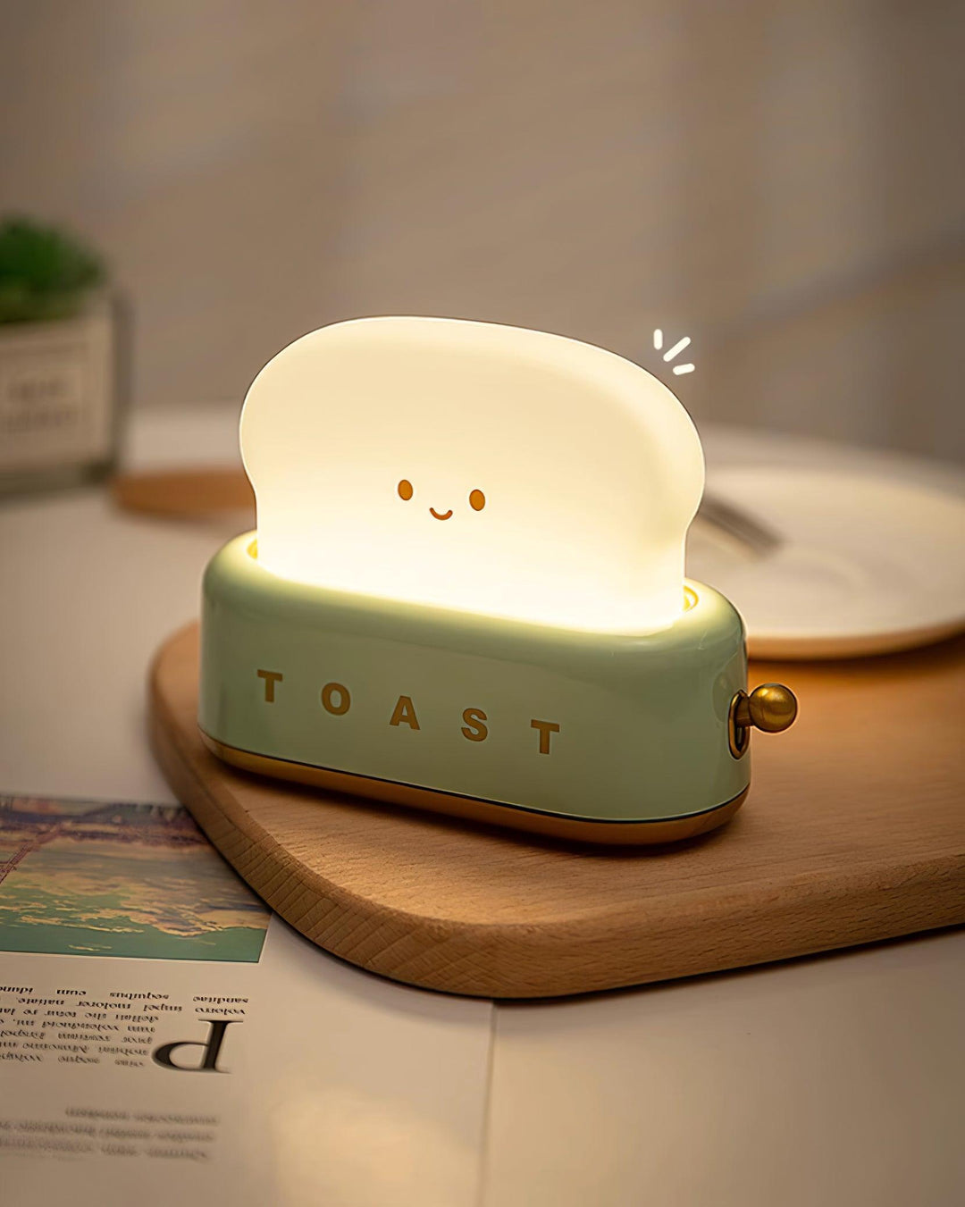 Toaster-Shaped Table Lamp | Buy 1 Get 1 Free | Buy 1 Get 1 Free