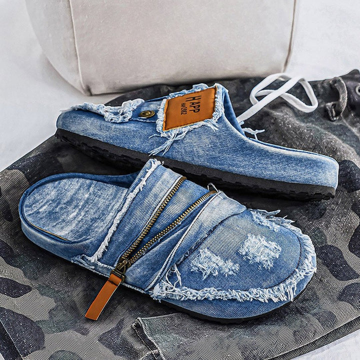 Rory | Denim Mules