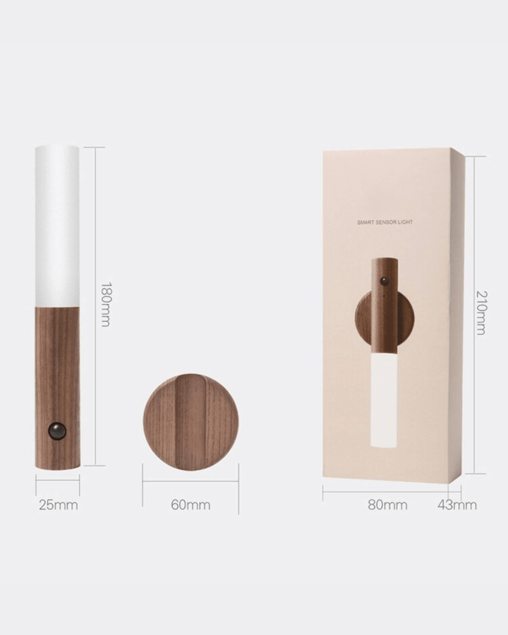 Arne Rechargeable Wood Wall Lamp | Buy 1 Get 1 Free