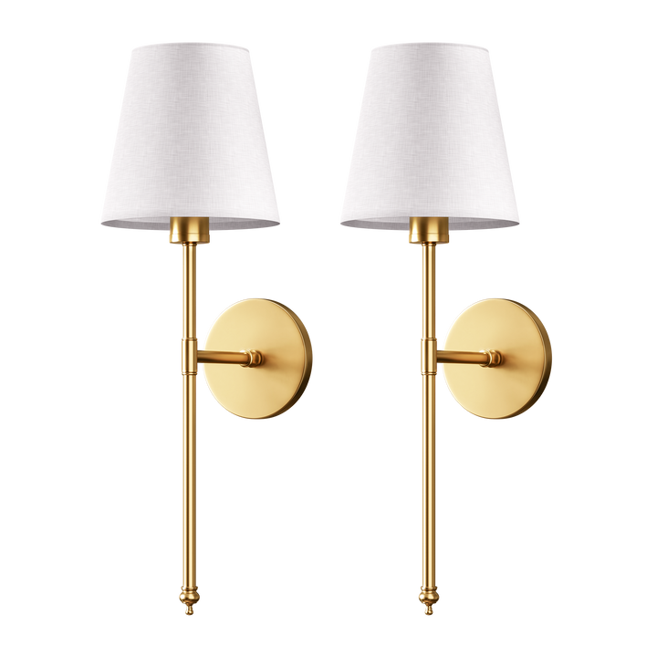 Cordless Wall-Mounted Luxury Wall Lamp Set of 2