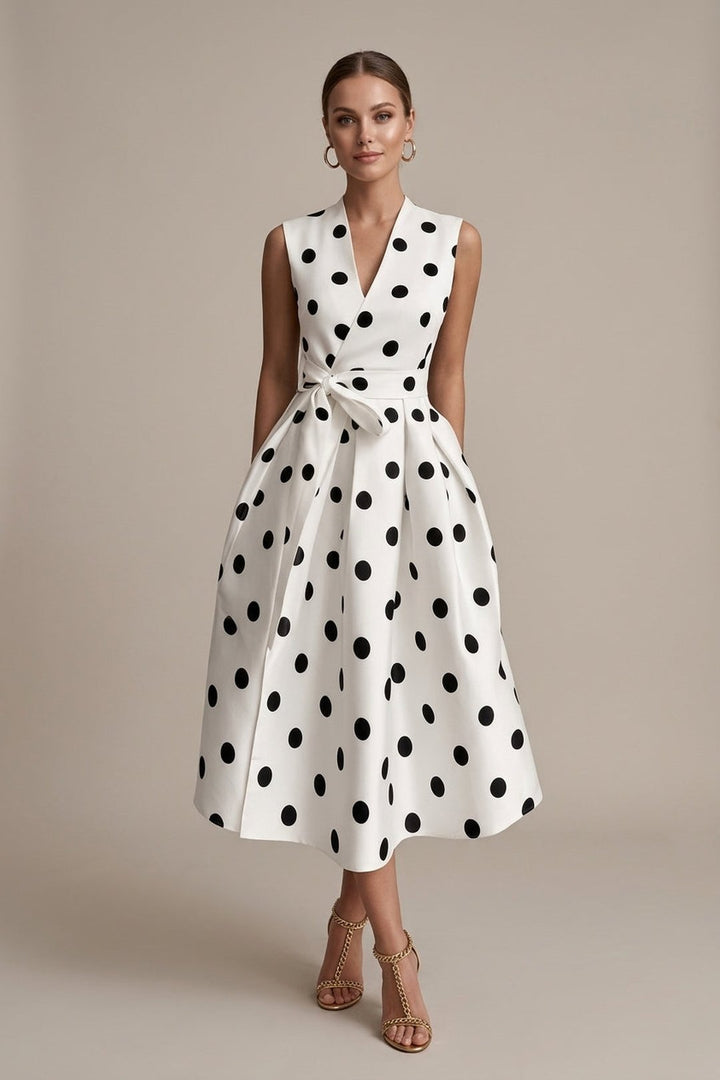 Annabelle | Elegant Sleeveless Summer Cocktail Dress