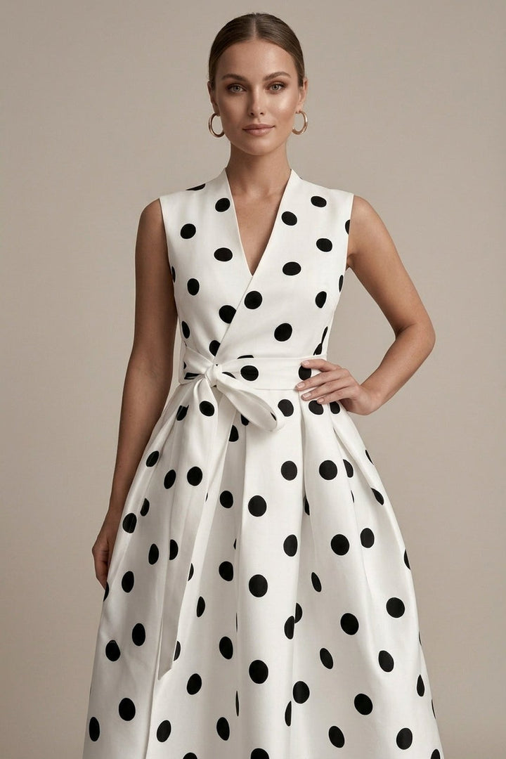 Annabelle | Elegant Sleeveless Summer Cocktail Dress