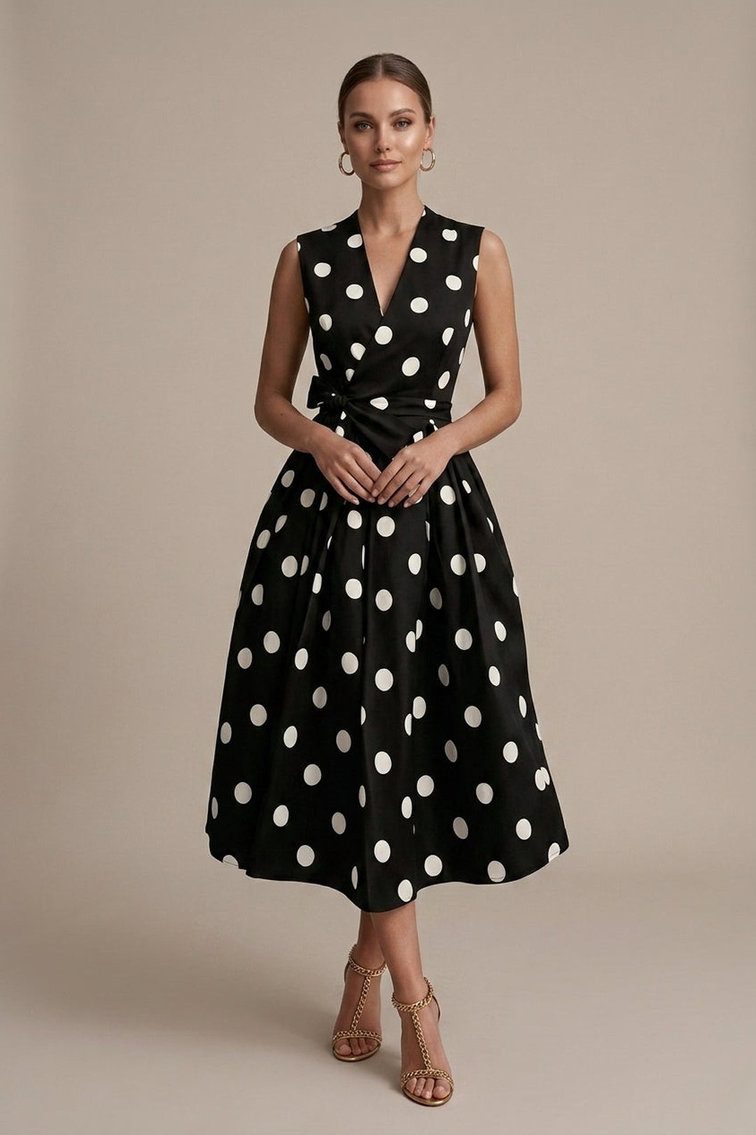 Annabelle | Elegant Sleeveless Summer Cocktail Dress