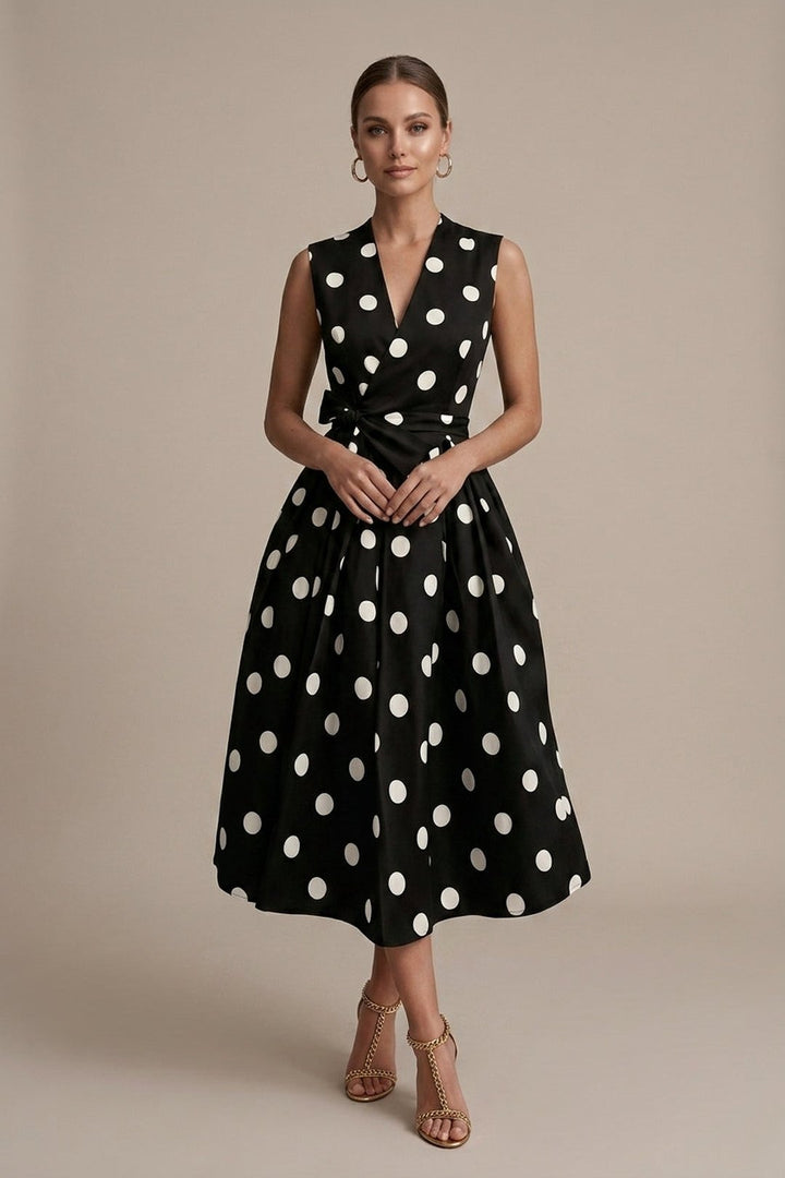 Annabelle | Elegant Sleeveless Summer Cocktail Dress