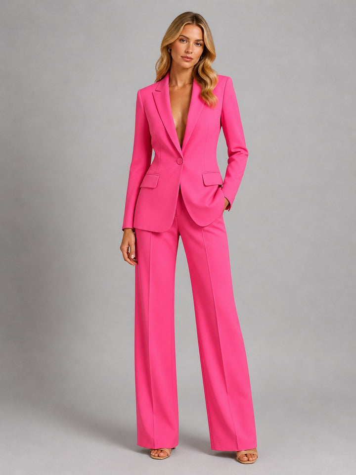 Niki | Tailored Blazer and Palazzo Pants